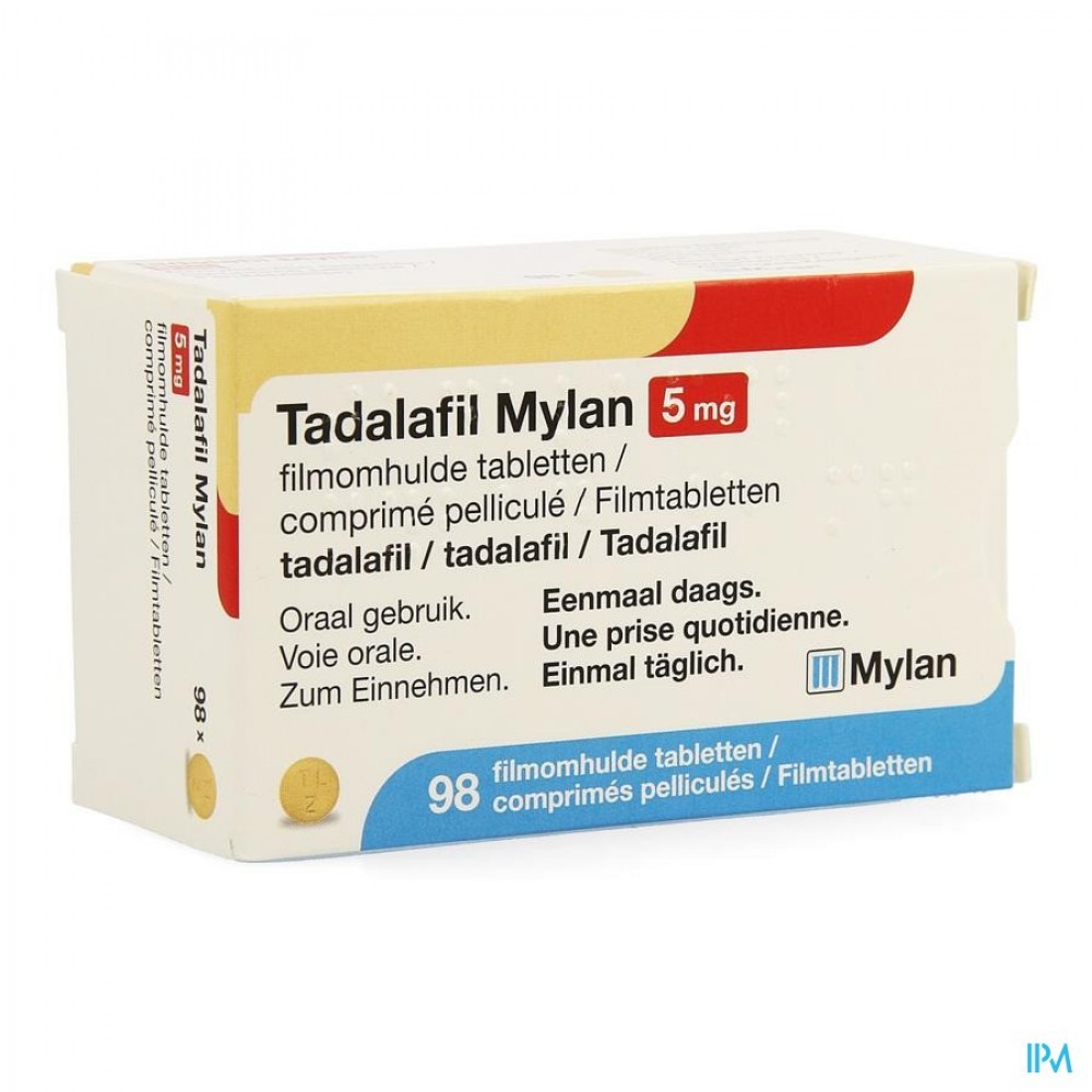 tadalafil mylan 2.5 mg