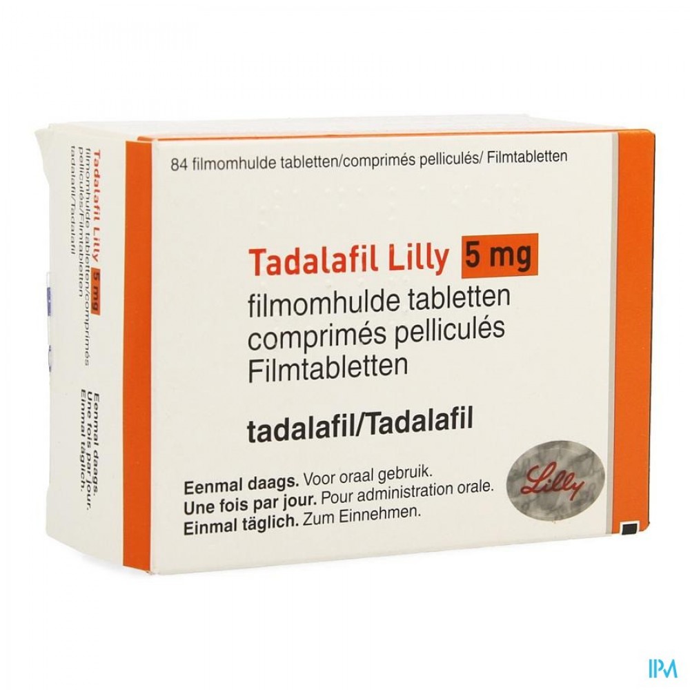 Tadalafil Lilly Mg Filmomh Tabl X Mg Apotheek T Kindt