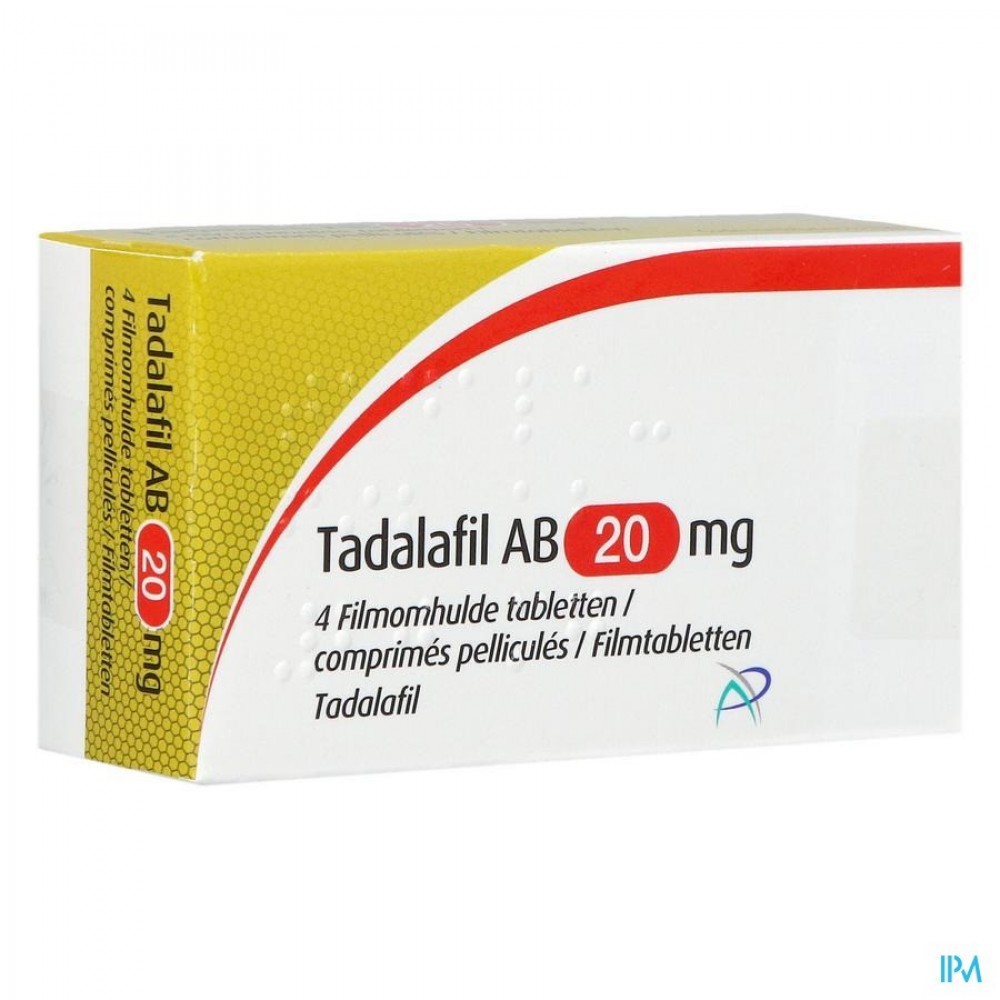 Tadalafil Ab Mg Filmomh Tabl X Mg Apotheek T Kindt