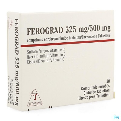 FEROGRAD 500 COMP 30X525MG
