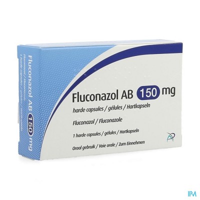 FLUCONAZOL AB 150MG HARDE CAPS  1