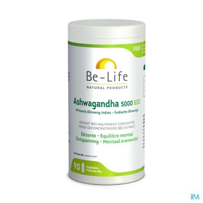ASHWAGANDHA 5000 BIO BE LIFE CAPS 90