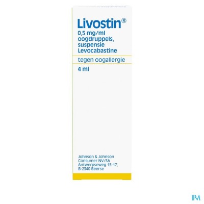 LIVOSTIN COLLYRE 4 ML