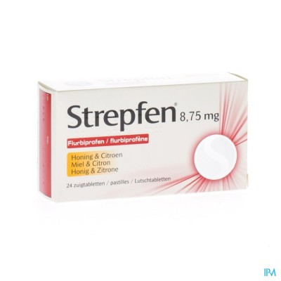 STREPFEN 8.75 MG        ZUIGTABL 24