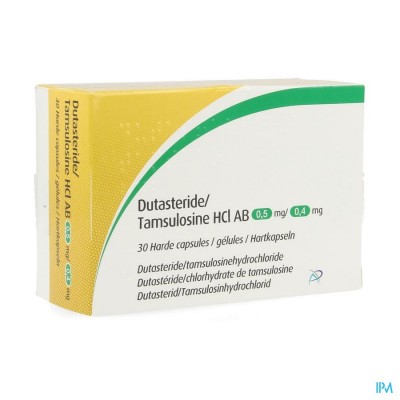 DUTASTERIDE/TAMSULOSNE HCL AB 0,5MG/0,4MG CAPS  30