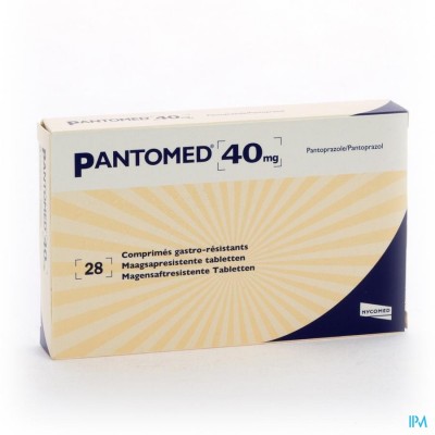 PANTOMED  40 MG TABL  28