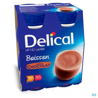 DELICAL HPHC 360 CHOCOLADE  4X200ML