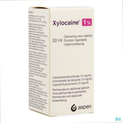 XYLOCAINE INJ 1X20ML 1%