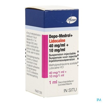 Depo-medrol Lidoc 40mg Vial 40mg/ml 1 X 1ml