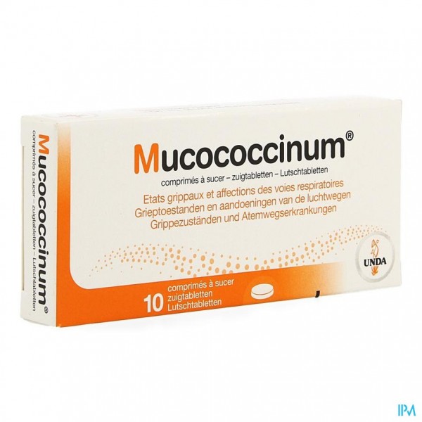 MUCOCOCCINUM    COMP 200 BLISTER 10 UNDA