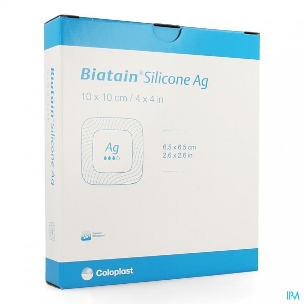BIATAIN SILICONE AG              10CMX10CM 5 39637